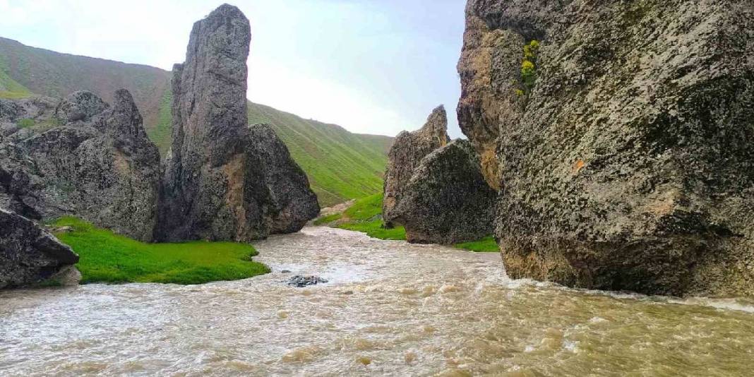 Burası Muş’un saklı cenneti! Kızılağaç Kanyonu keşfedilmeyi bekliyor 4
